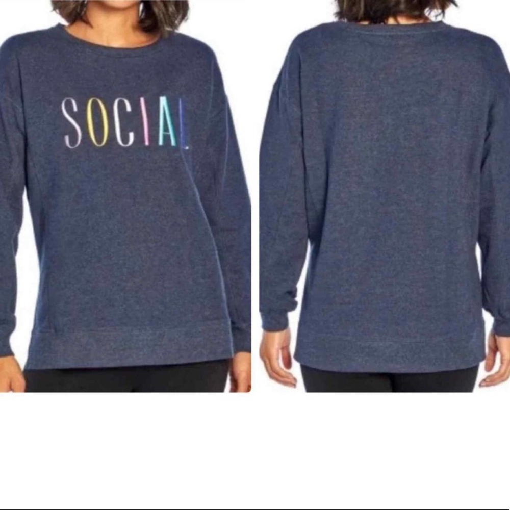 NWT Wildfox Social Statement Sweatshirt